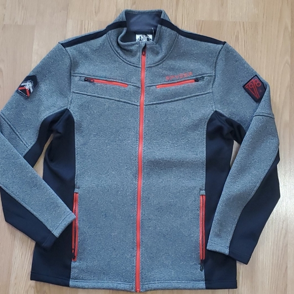 Spyder Mens Wengen Encore Fleece Jacket 